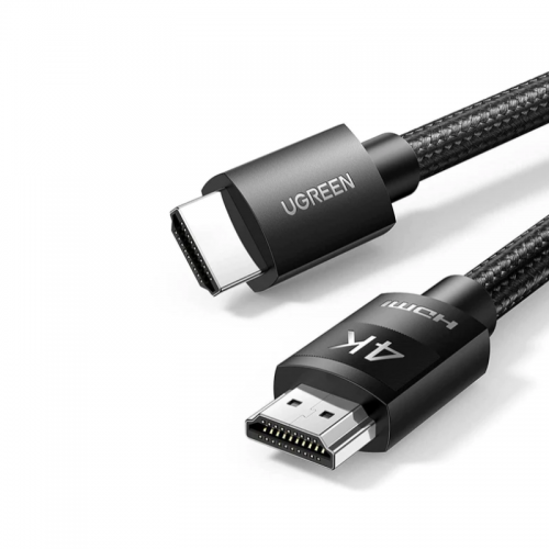 UGREEN HD119 4K HDMI Cable Male to Male Braided 5m Cable -Black (40103)